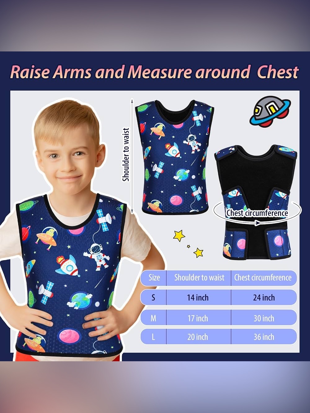 Sensory Compression Vest NIB - Picture 3 of 8